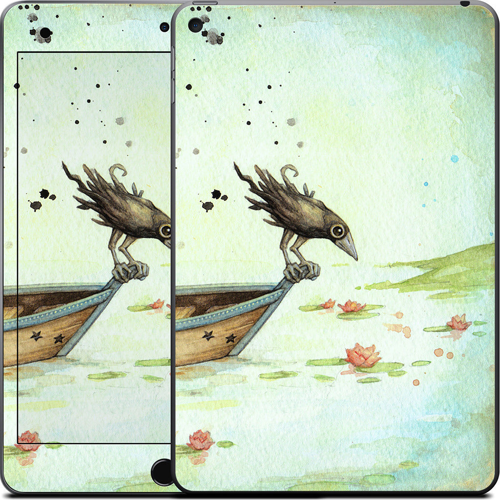 On A Boat iPad Skin