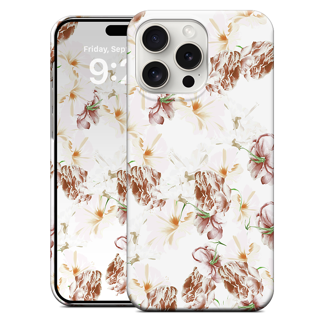 White Magic iPhone Case