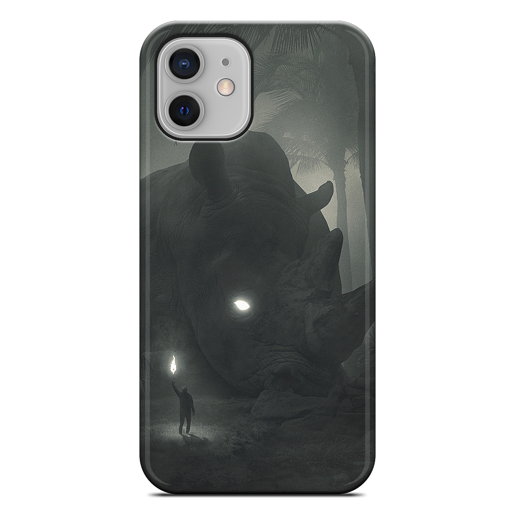 Face of Fear iPhone Case