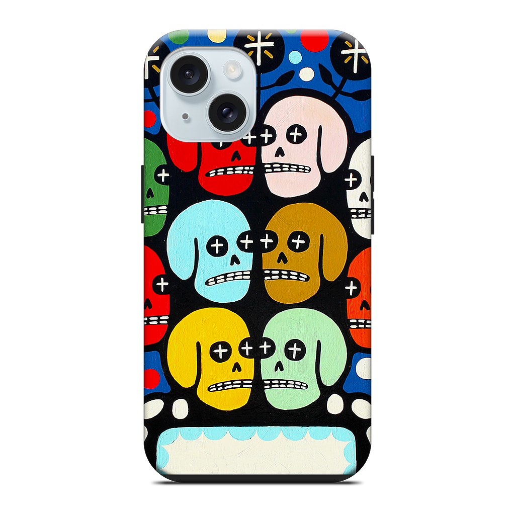 The Many Colors Of Death iPhone Case