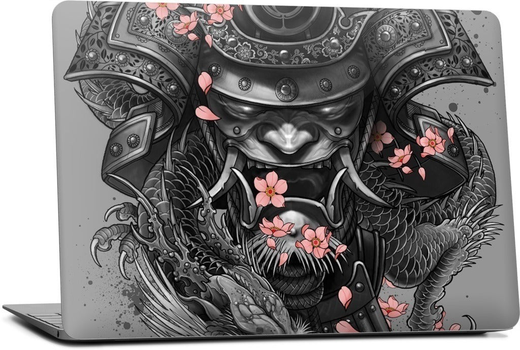 Samurai Dragon MacBook Skin