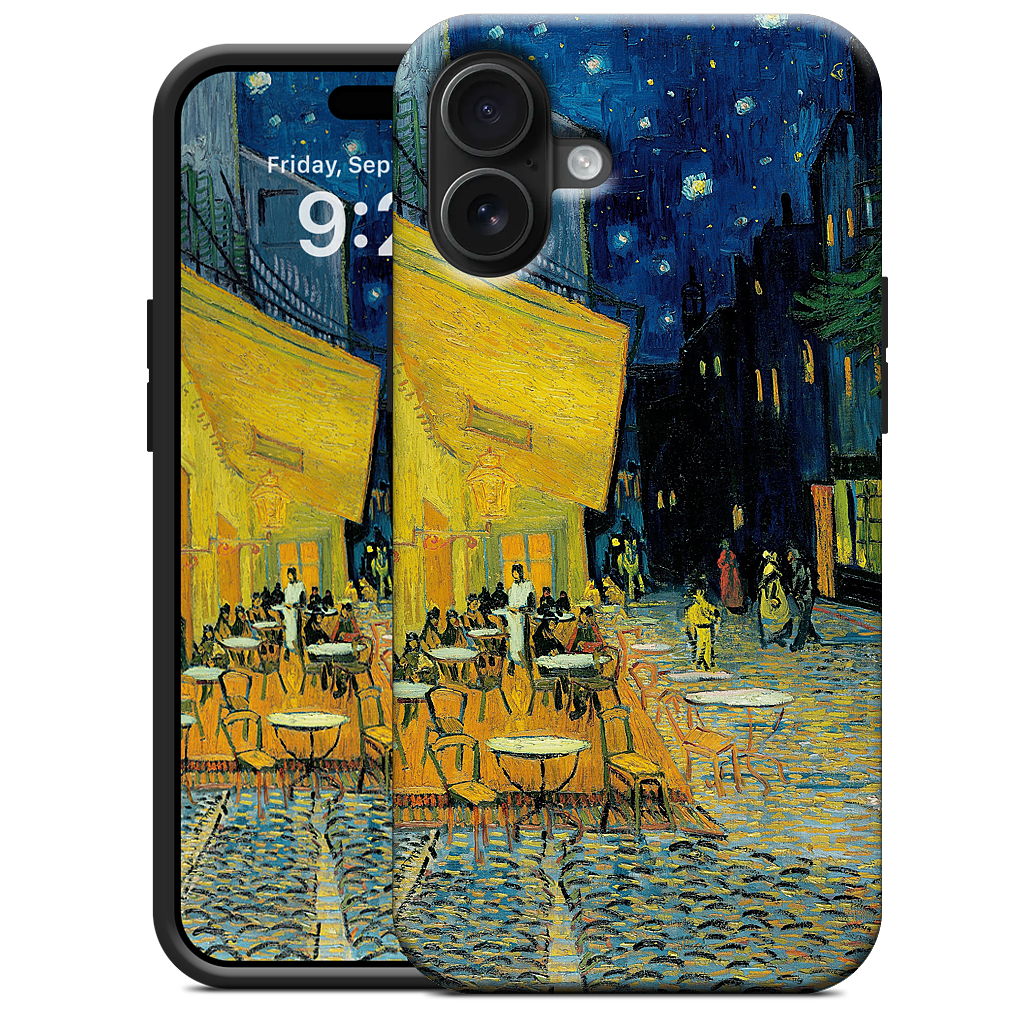 Cafe at Night iPhone Case