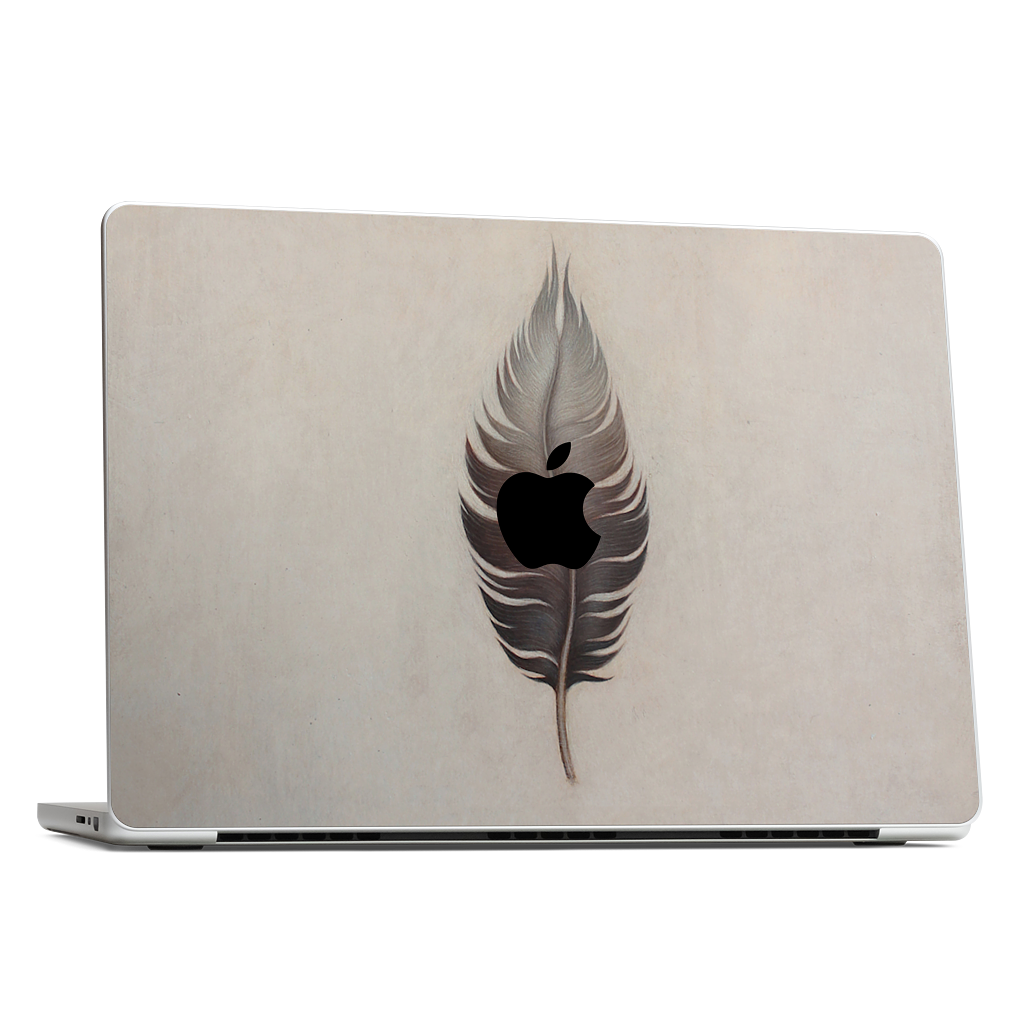 Thought Feather MacBook Skin