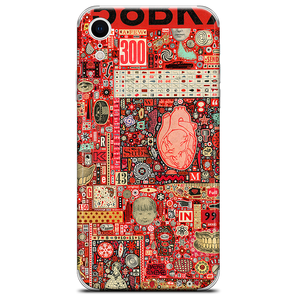 Big Numbers - Heart and Teeth iPhone Skin