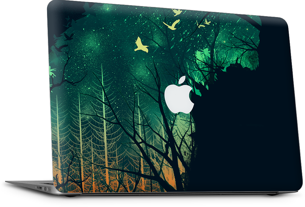 Space Tiger MacBook Skin