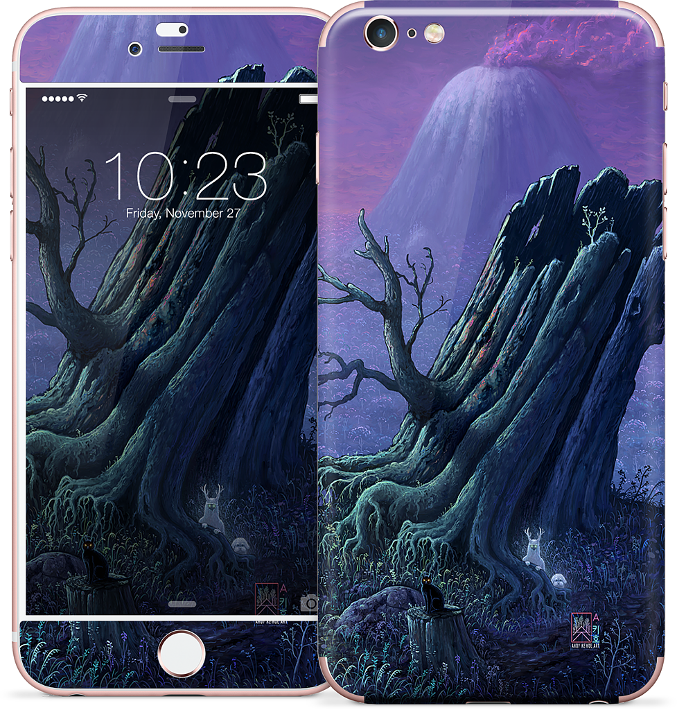 Spirits of Forgotten Places iPhone Skin