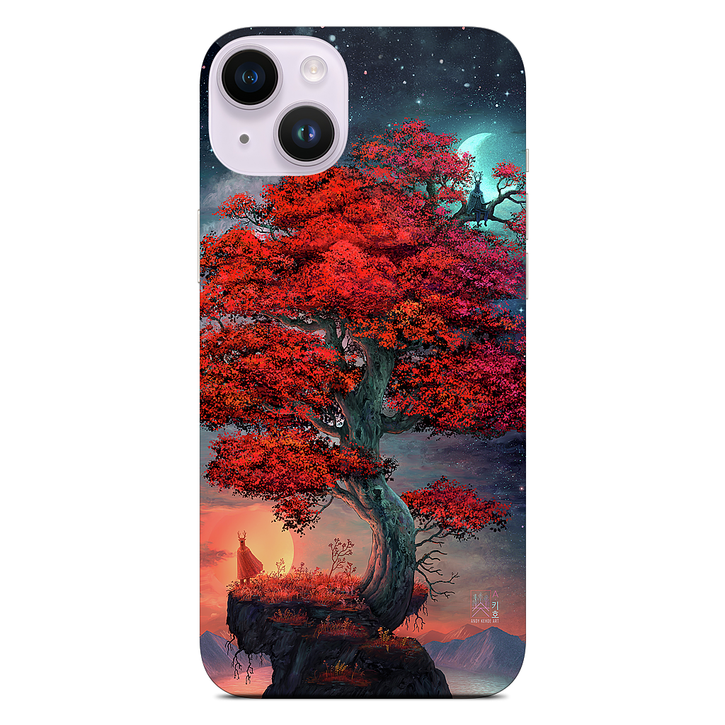 Light & Dark in Equal Parts iPhone Skin