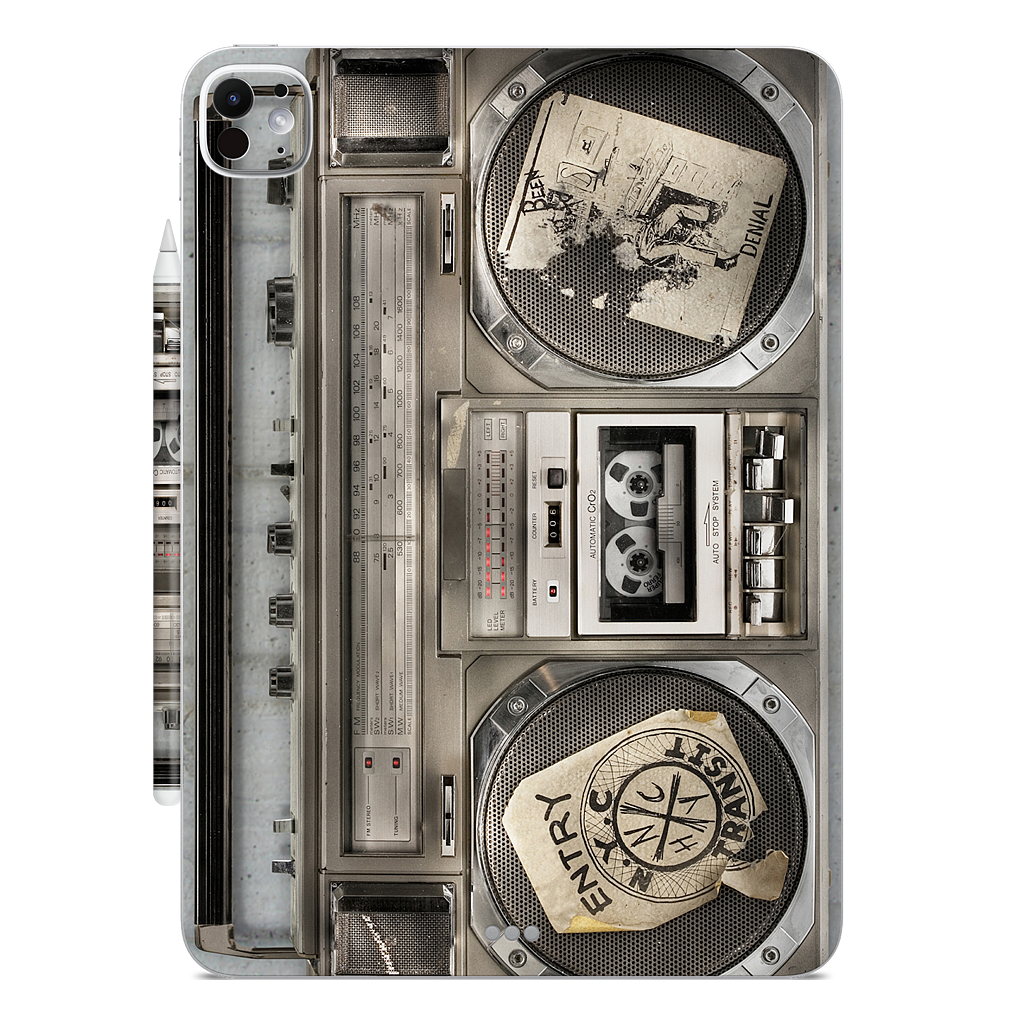 Boombox II iPad Skin