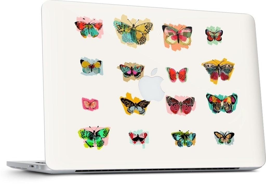 Papillons MacBook Skin