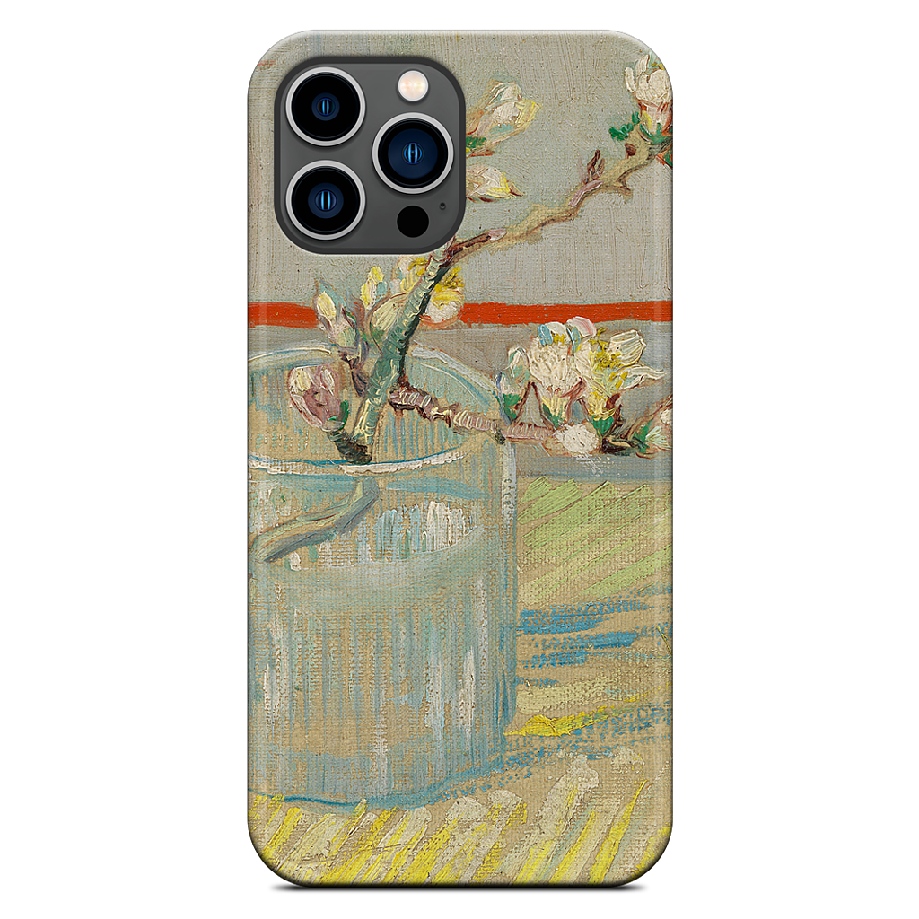 Spring of Flowering Almond in a Glass iPhone Case