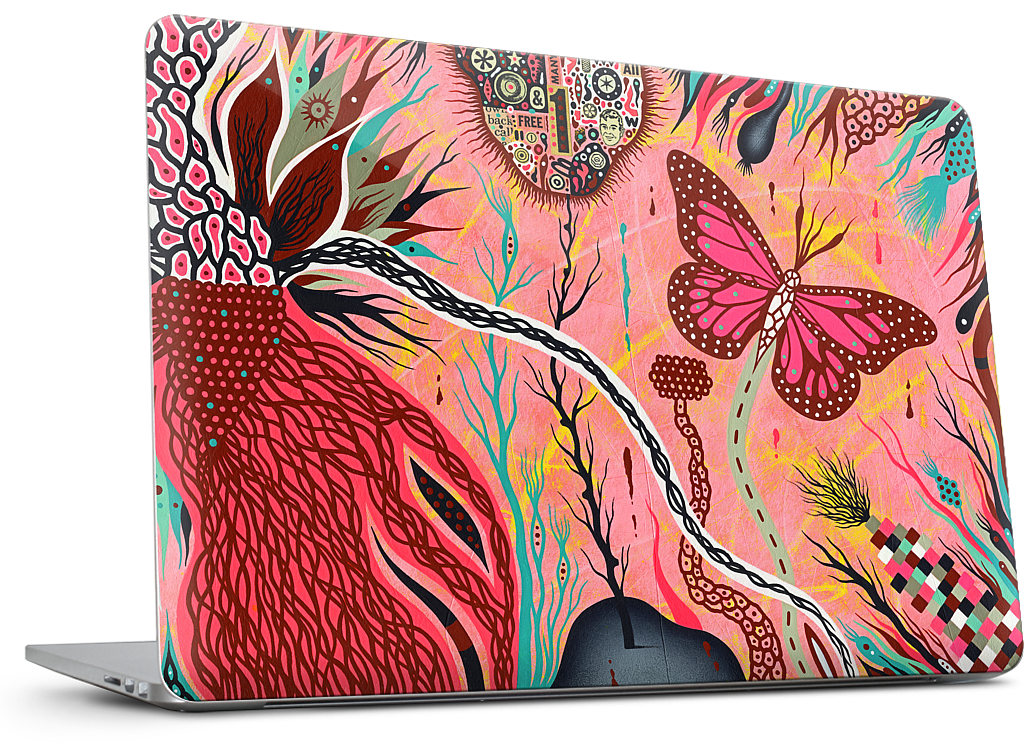The Pink Opaque MacBook Skin
