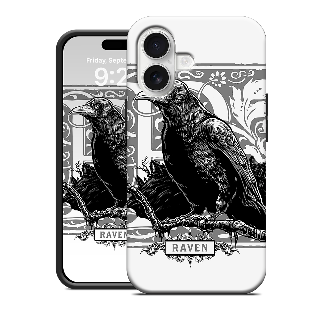 R Is For Raven iPhone Case
