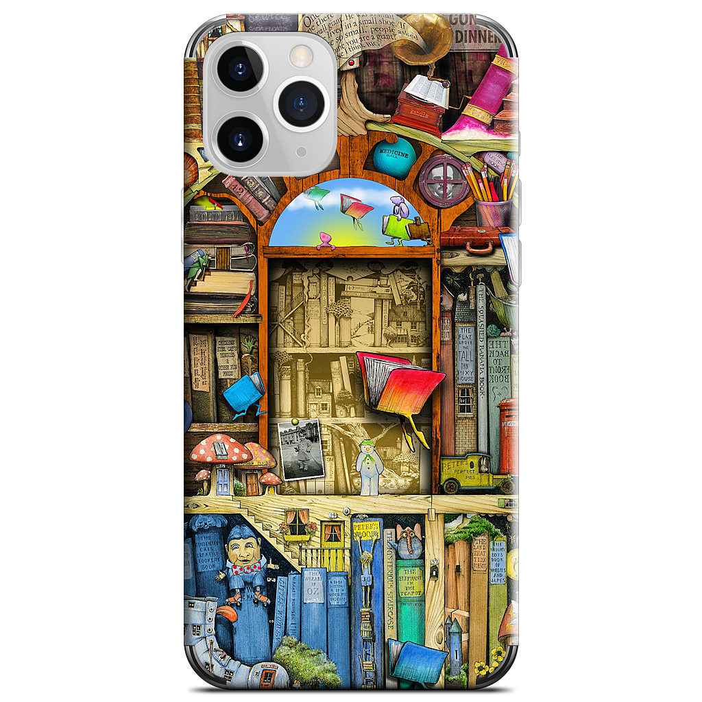 Bookshelf 2b iPhone Skin