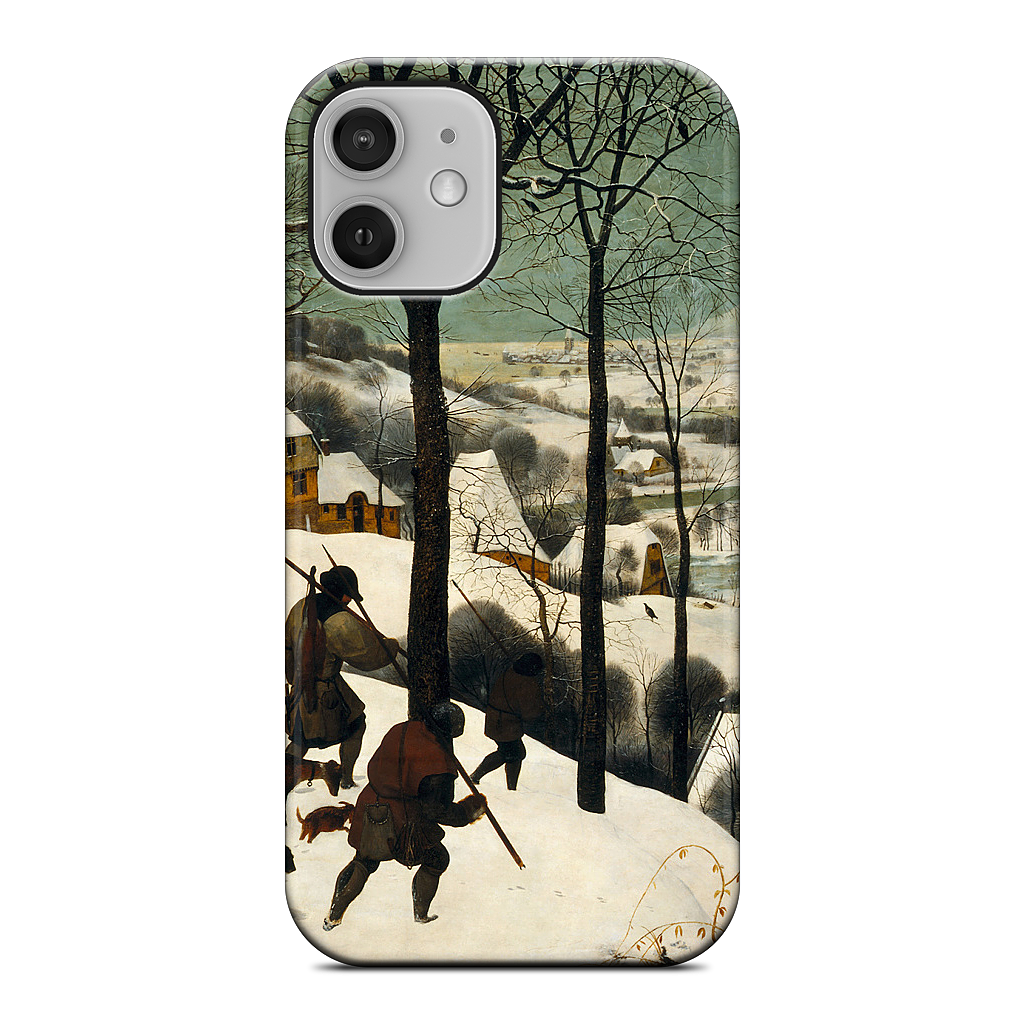 Hunters in the Snow iPhone Case