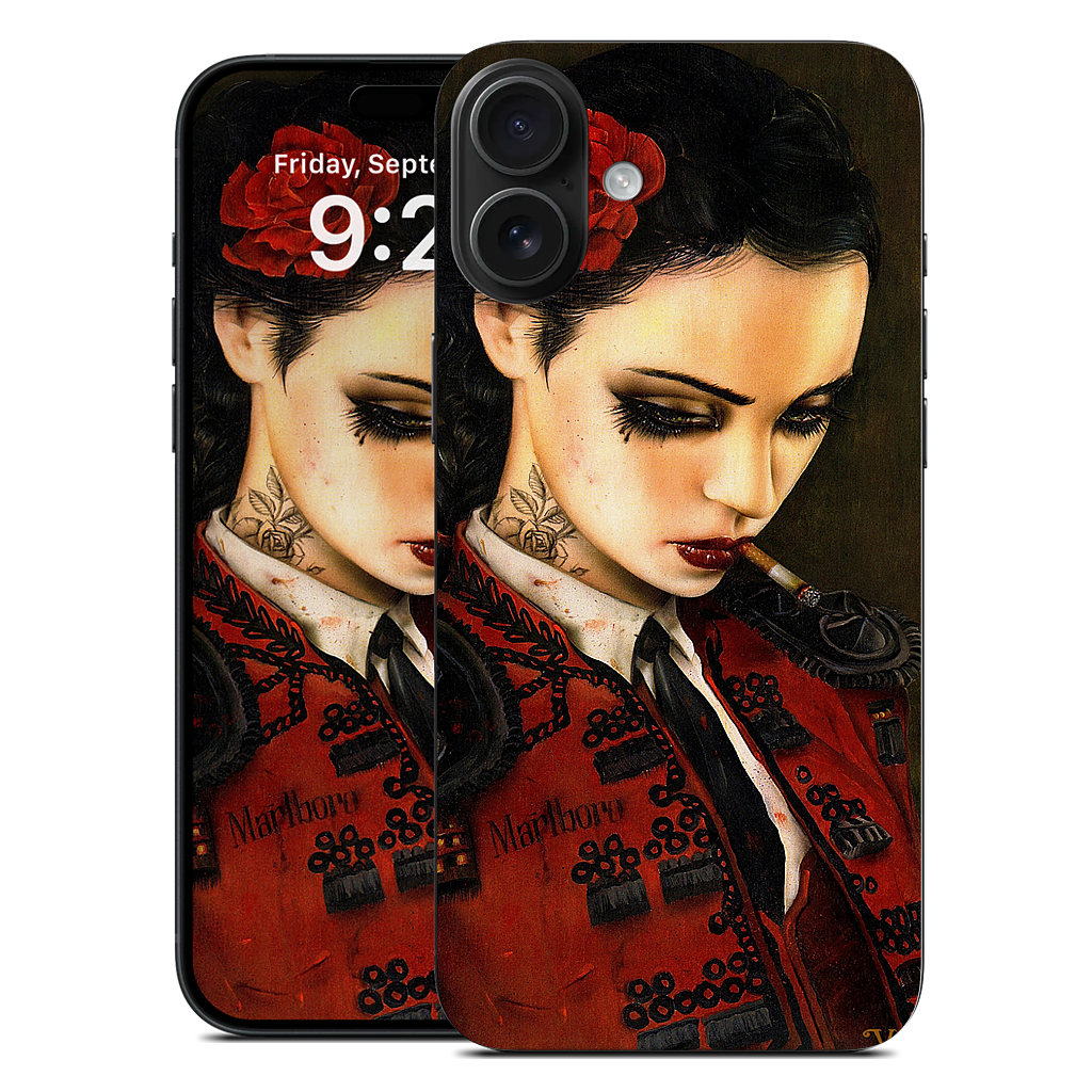 Bull Fight Her iPhone Skin