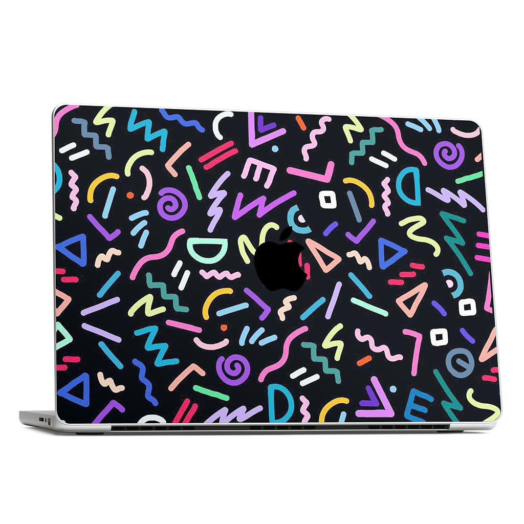 Neon MacBook Skin