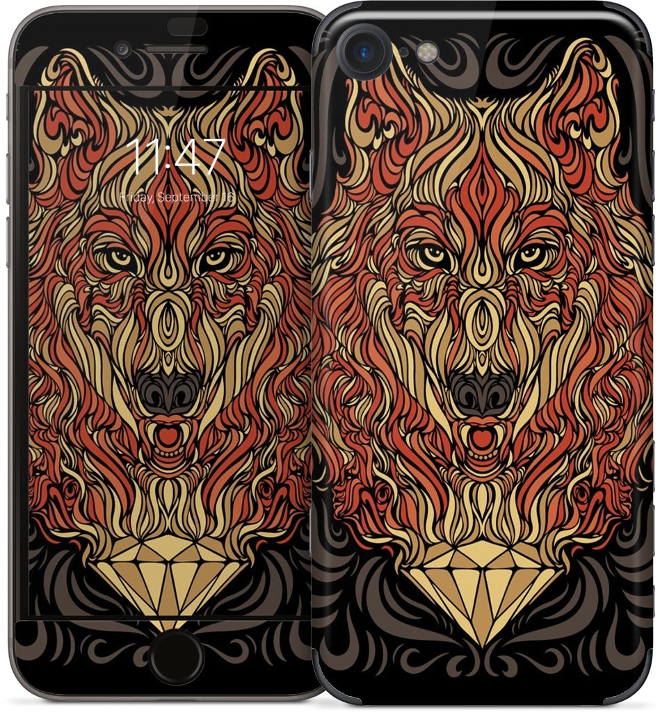The Lone Wolf iPhone Skin