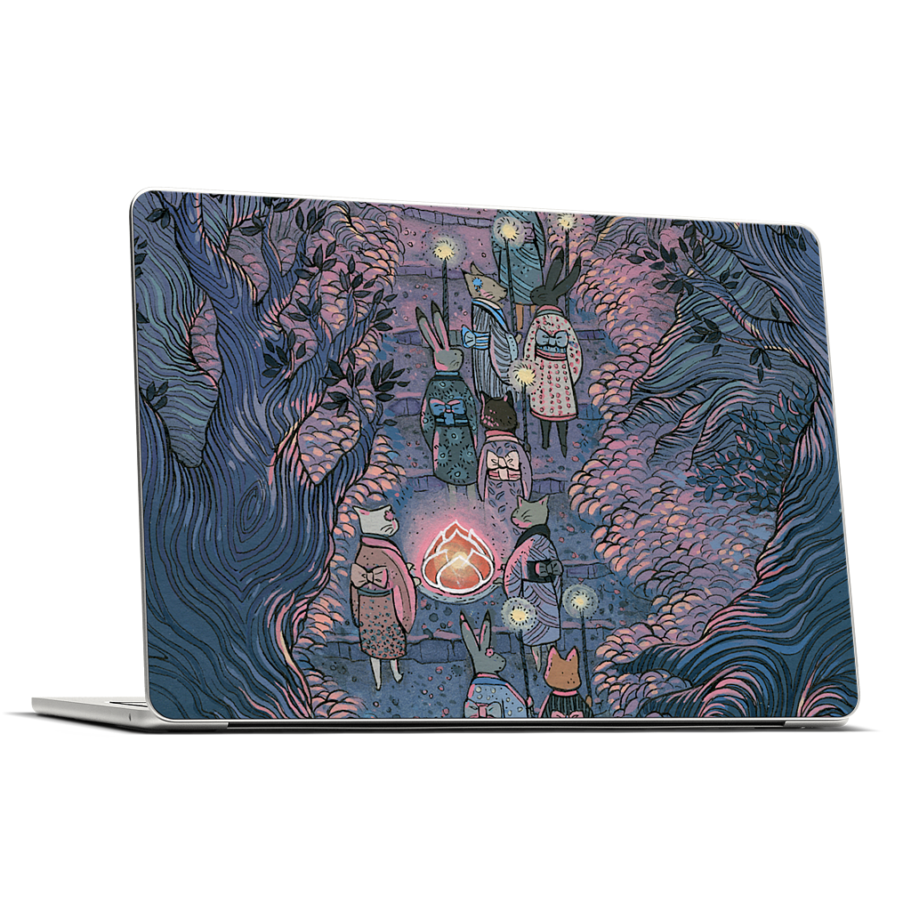 Woodland Procession MacBook Skin