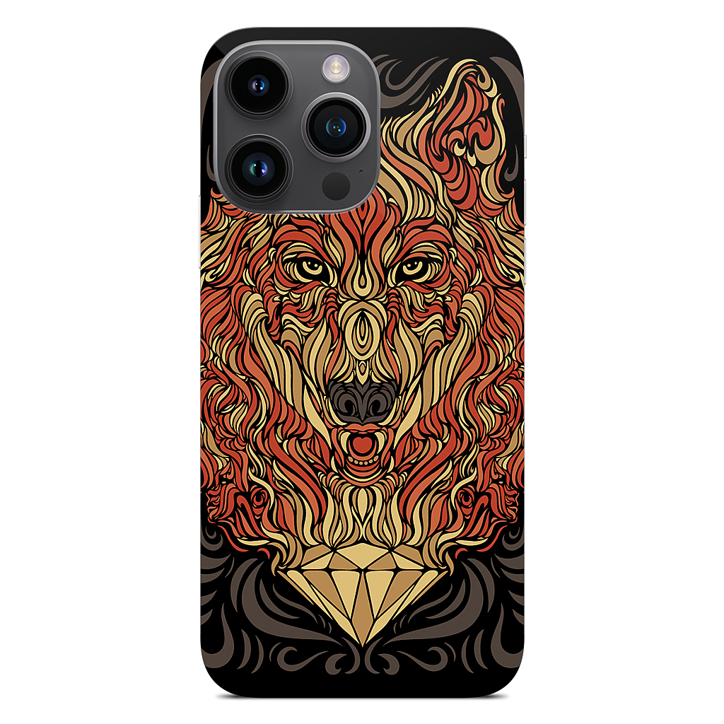 The Lone Wolf iPhone Skin