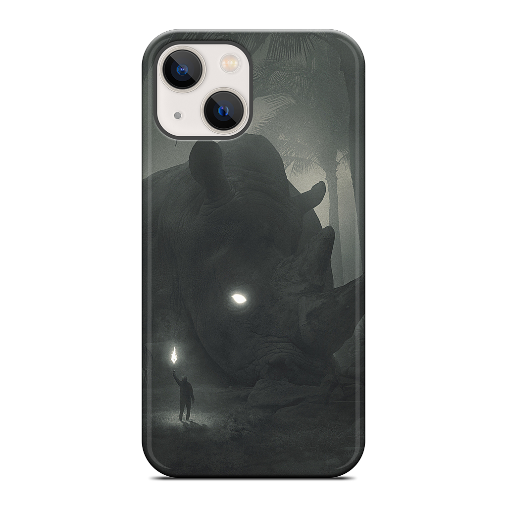 Face of Fear iPhone Case