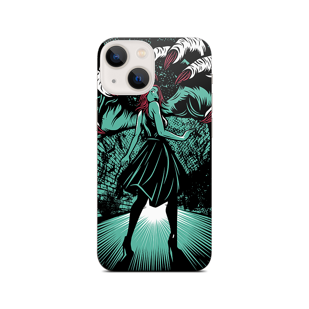 Molly vs The Zombie iPhone Skin