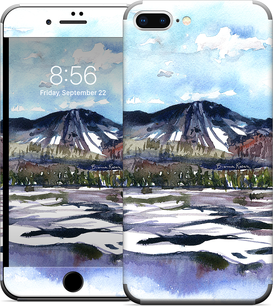 Ski Mountain iPhone Skin