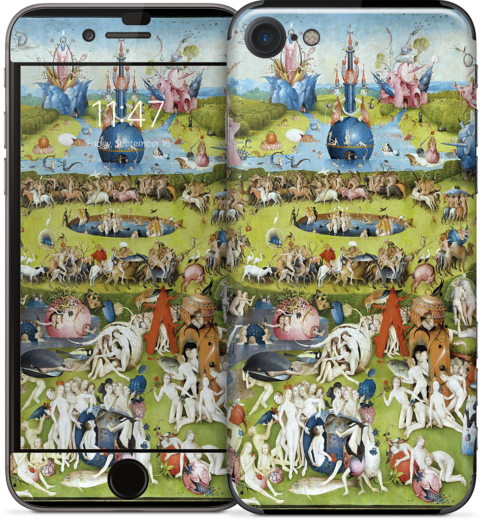 Garden of Earthly Delights iPhone Skin