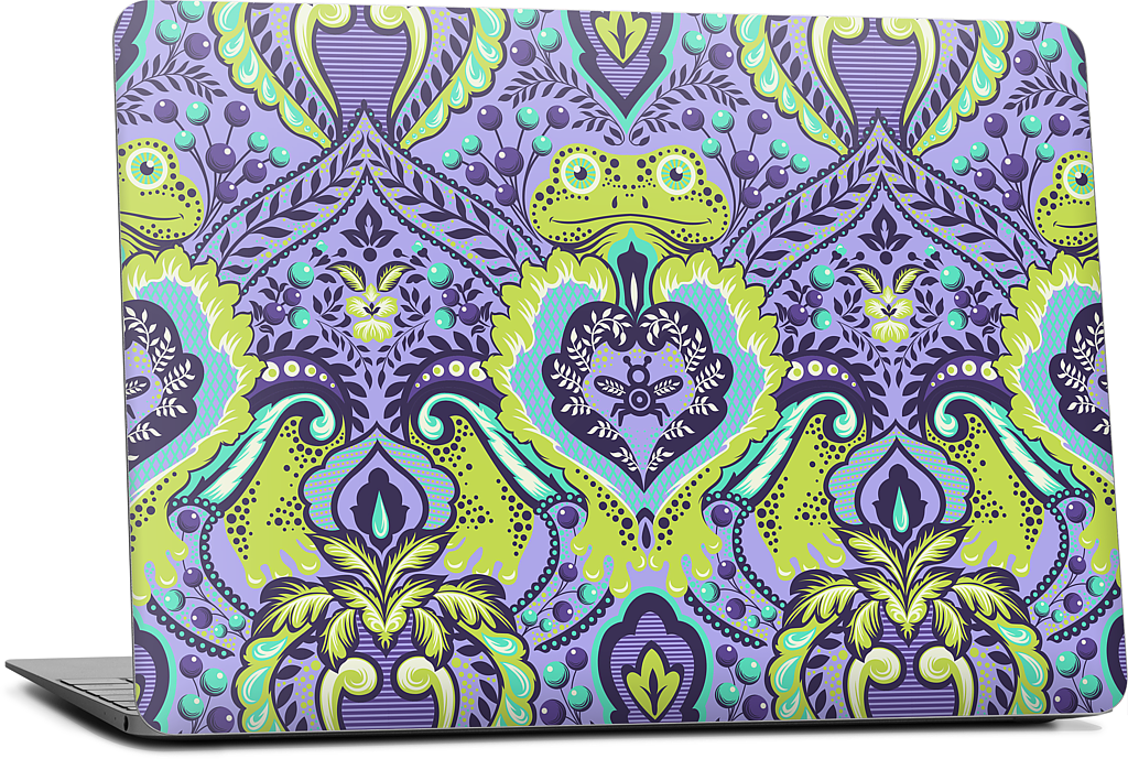 Frog Prince Orchid MacBook Skin