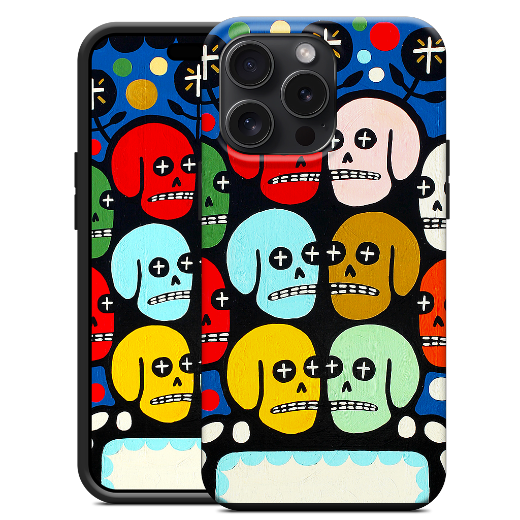 The Many Colors Of Death iPhone Case