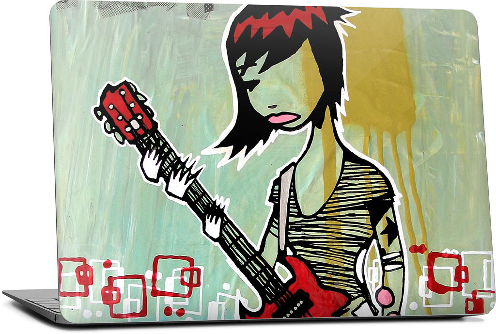 Guitar Hero MacBook Skin