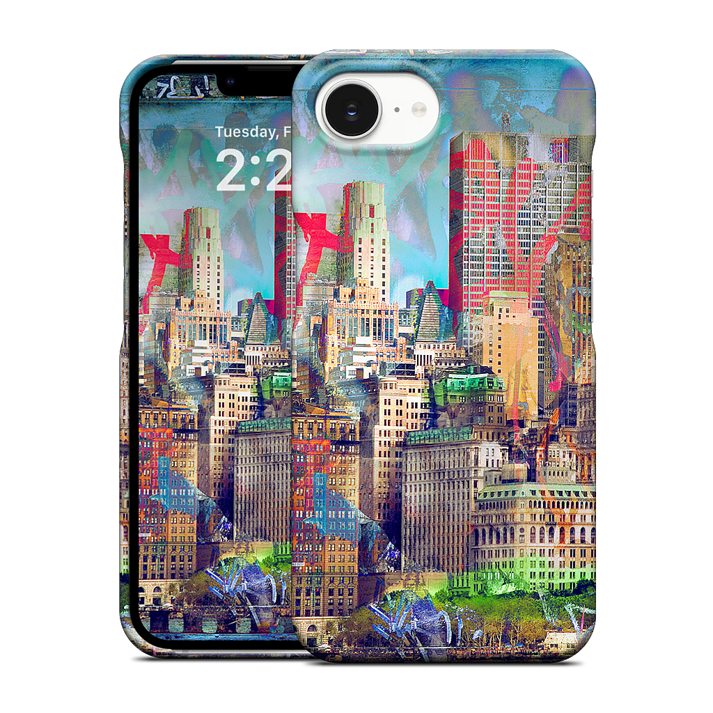 Graffiti Skyline iPhone Case