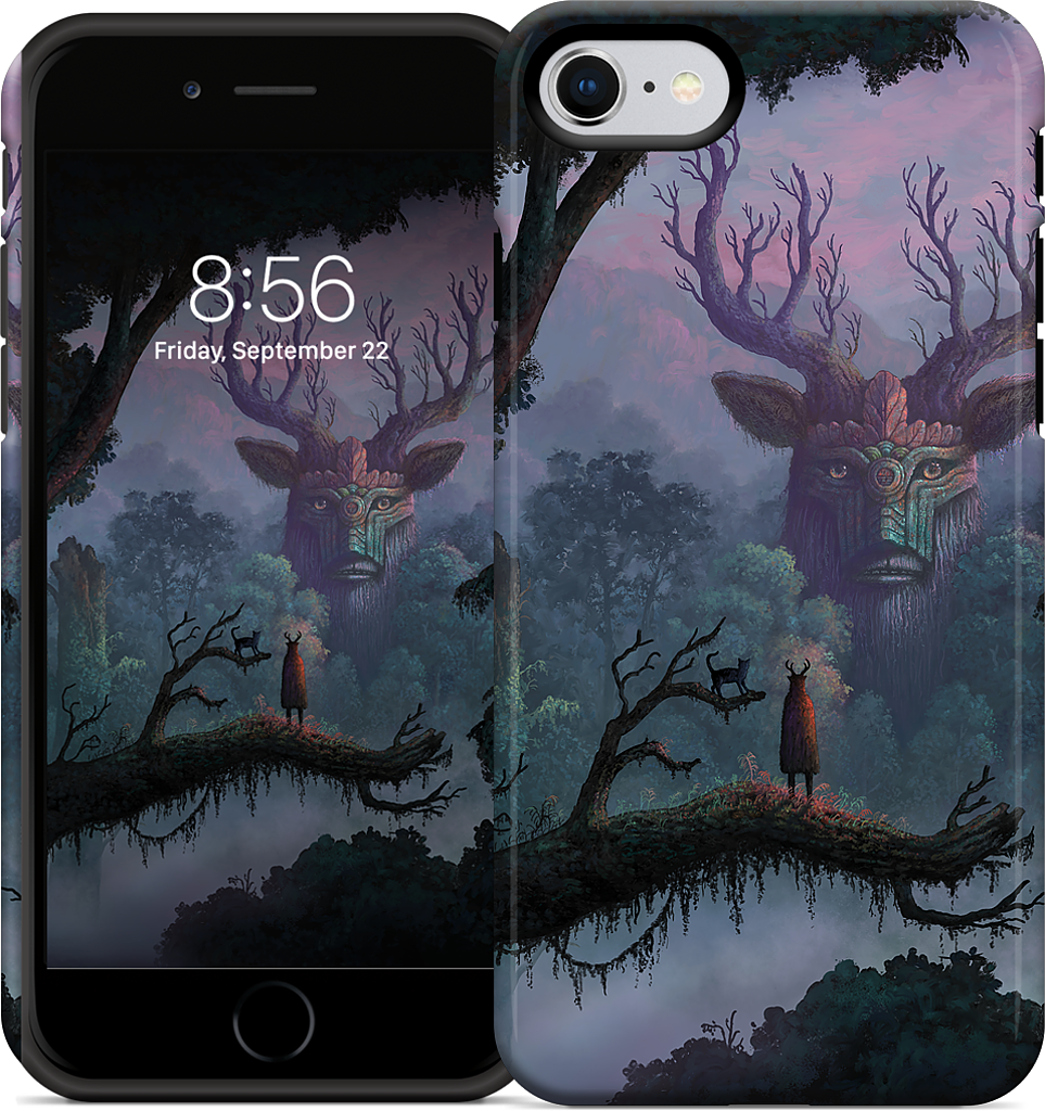 Face of the Ancient iPhone Case