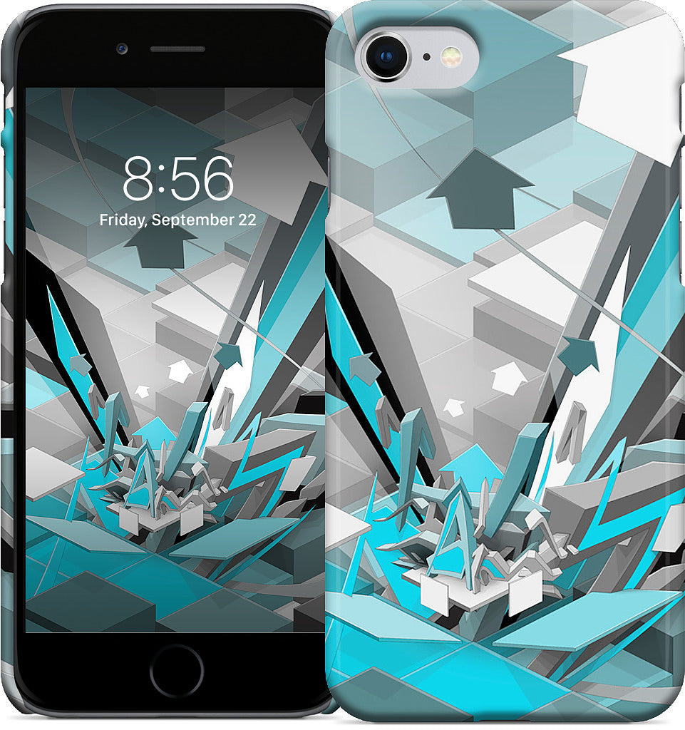 Up and Around iPhone Case