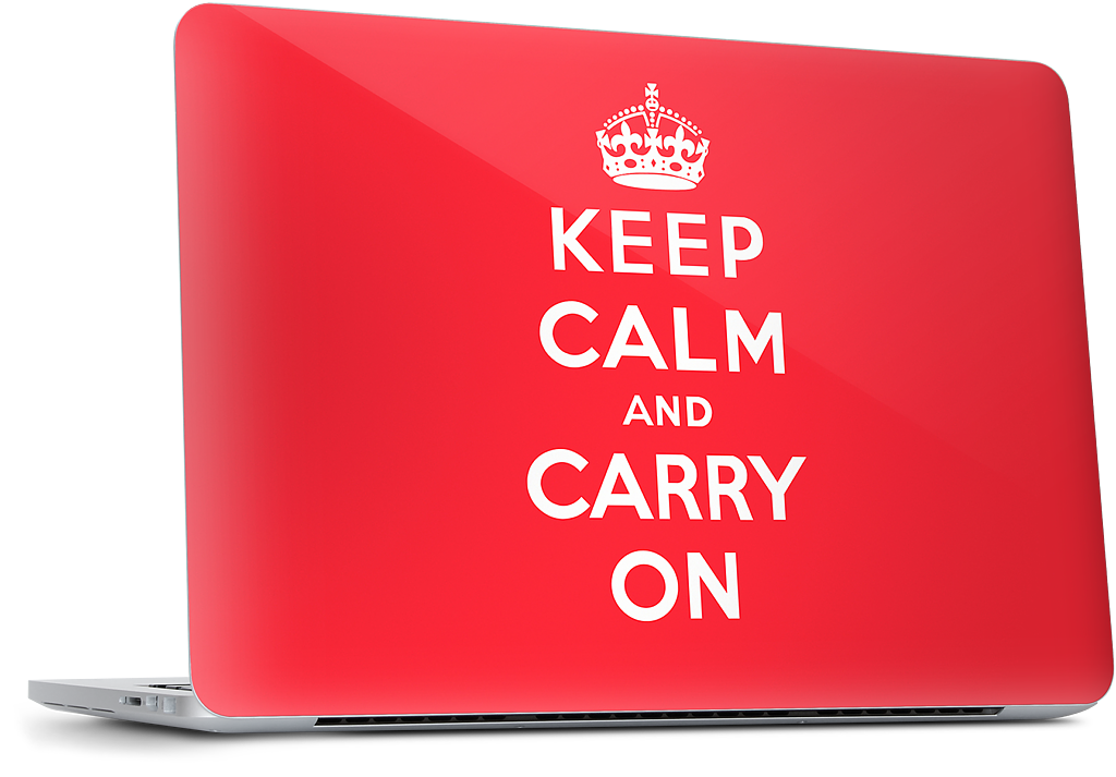 Keep Calm MacBook Skin