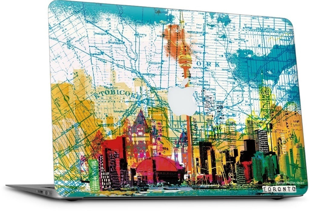 Toronto Skyline MacBook Skin