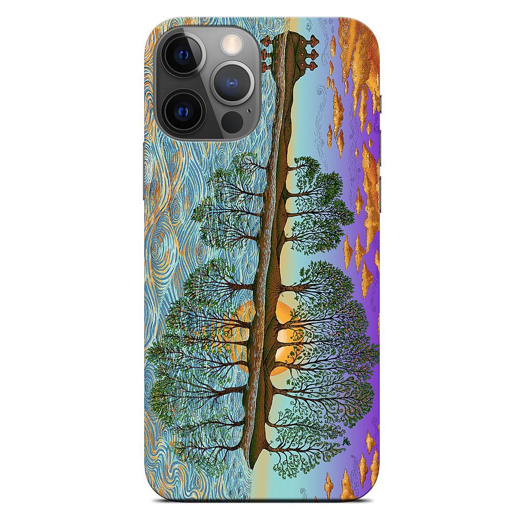 Guitar In Sea Major iPhone Skin