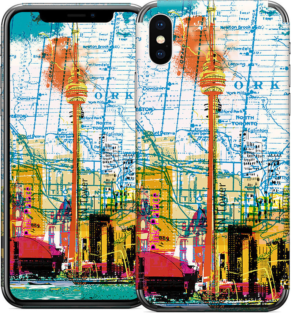 Toronto Skyline iPhone Skin