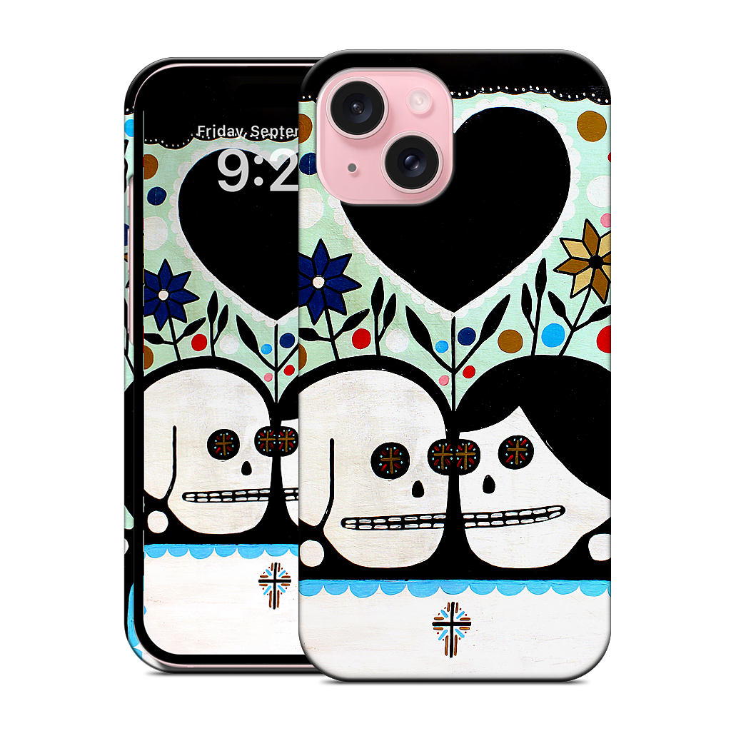In The Garden With My Love iPhone Case