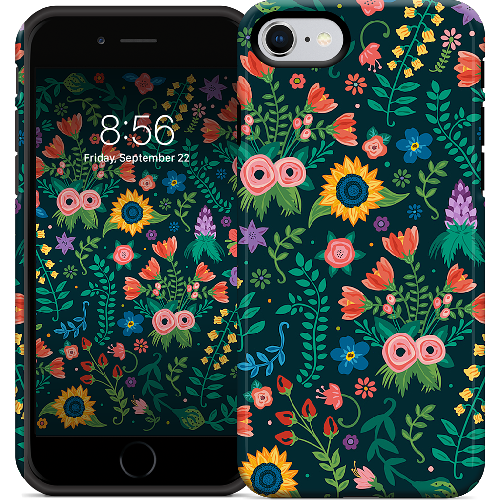 Floral Heart iPhone Case