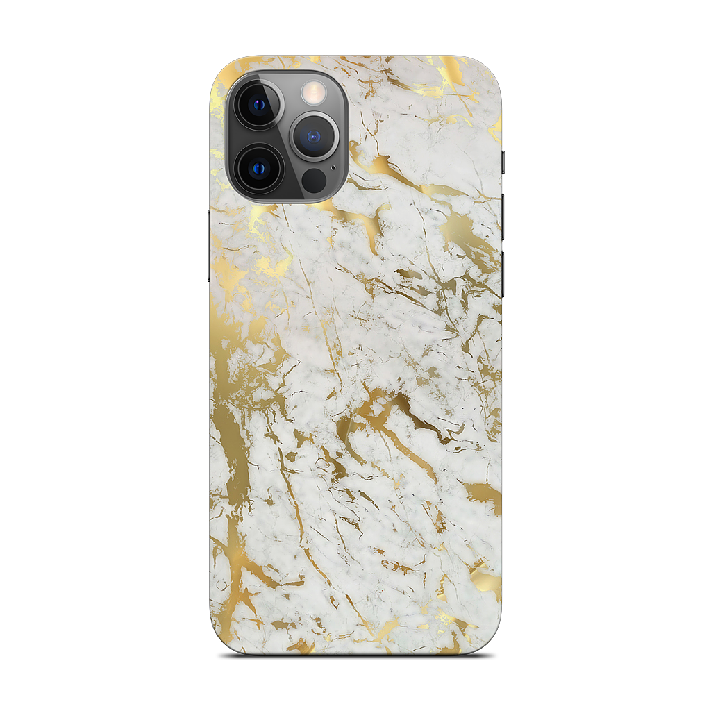Gold Marble iPhone Skin