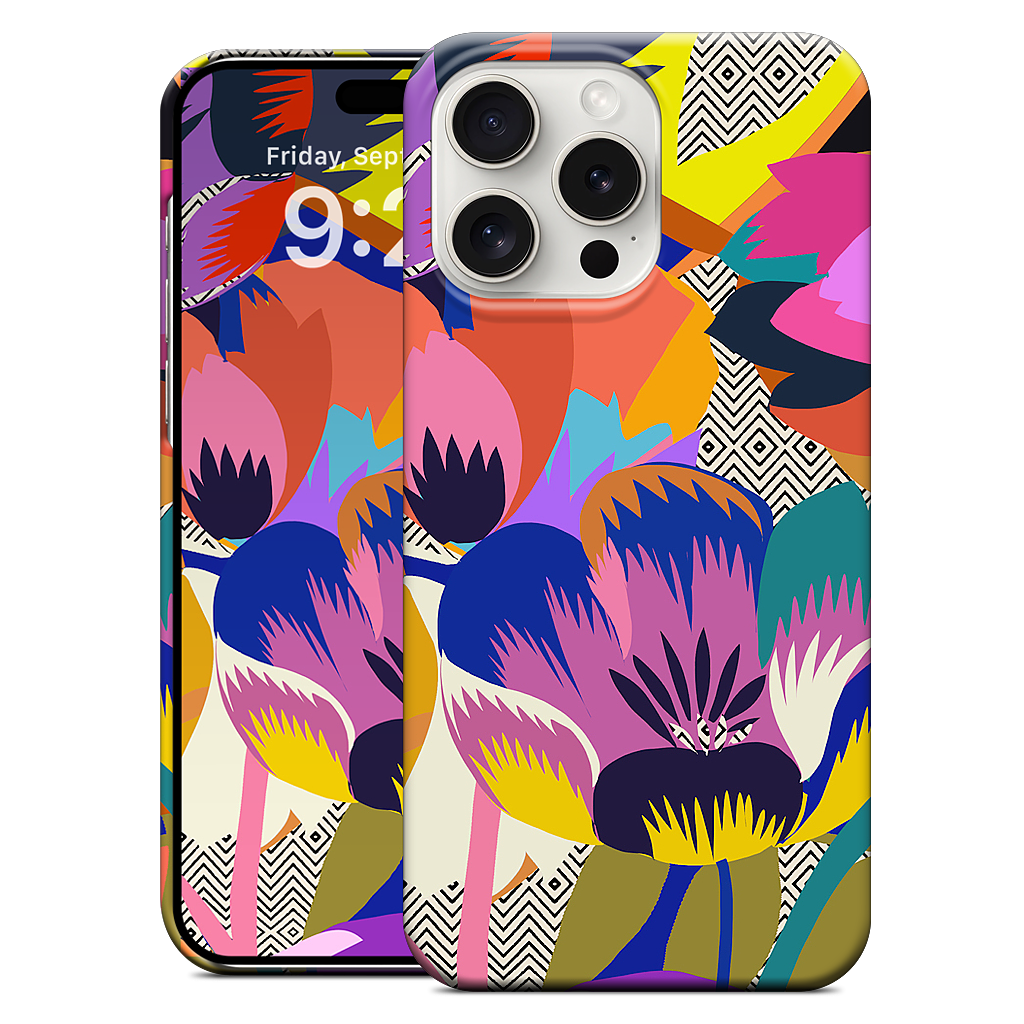 Among the Spring Flowers iPhone Case
