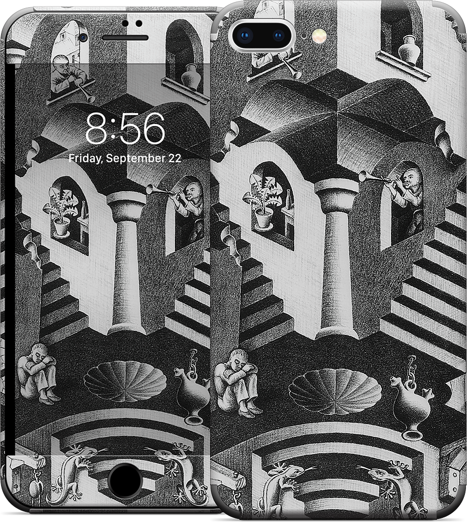 Concave and Convex iPhone Skin
