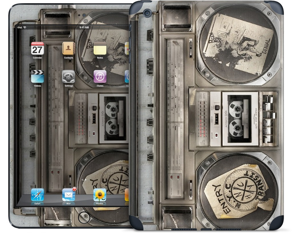 Boombox II iPad Skin