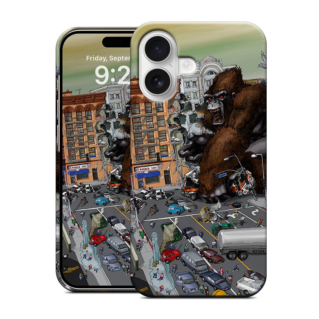War Of The Monsters iPhone Case