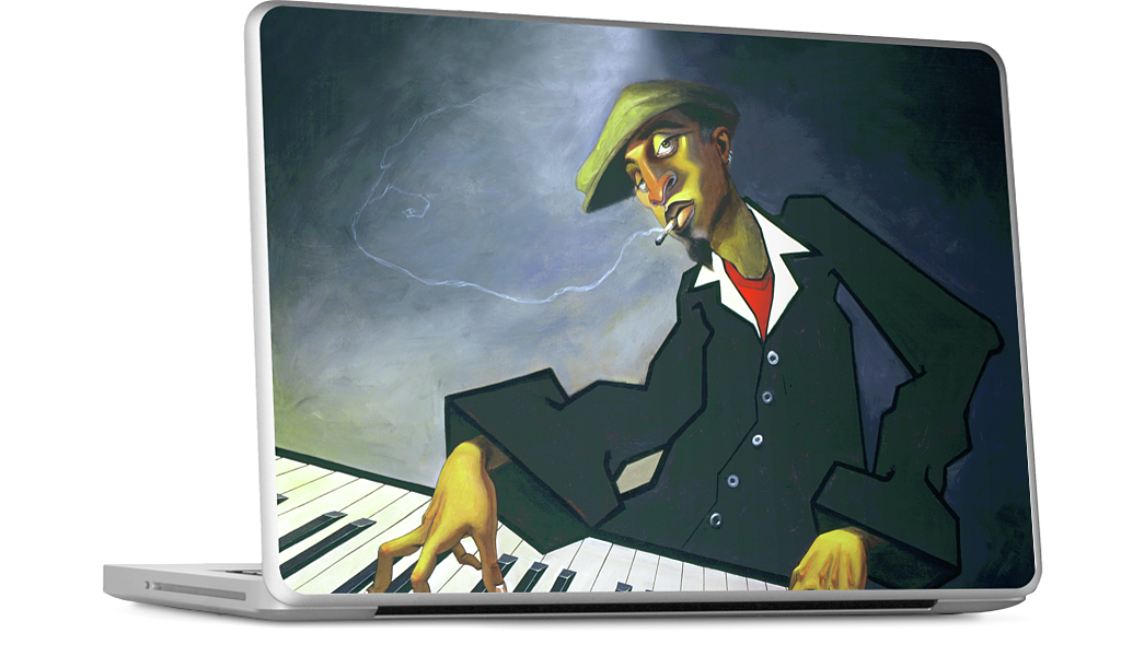 Piano Man II MacBook Skin