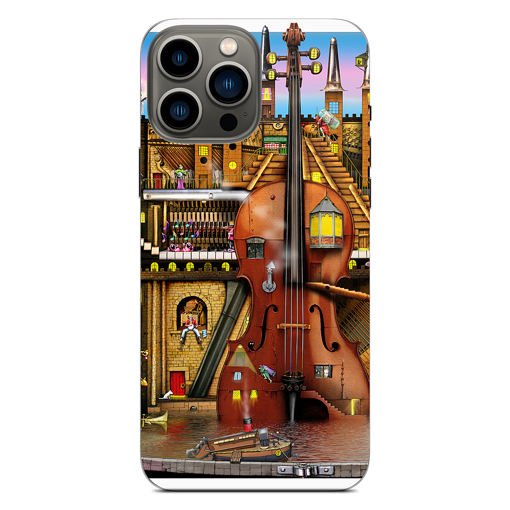 Music Castle iPhone Skin