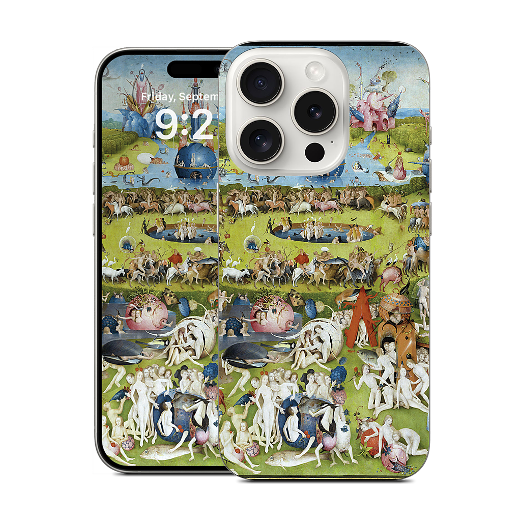 Garden of Earthly Delights iPhone Skin