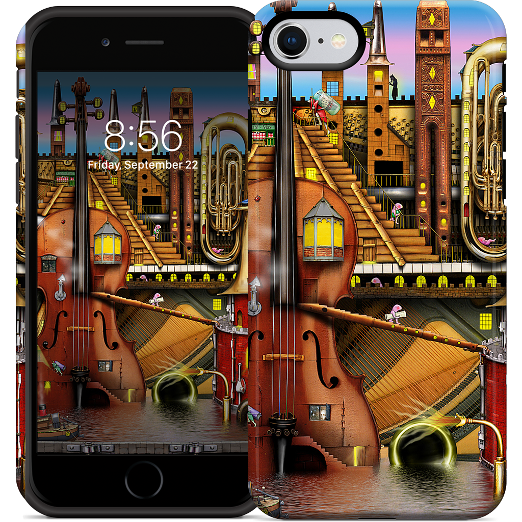 Music Castle iPhone Case
