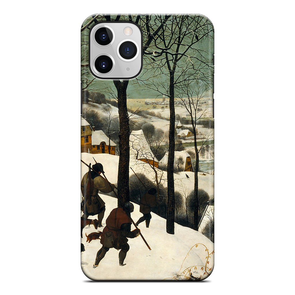 Hunters in the Snow iPhone Case