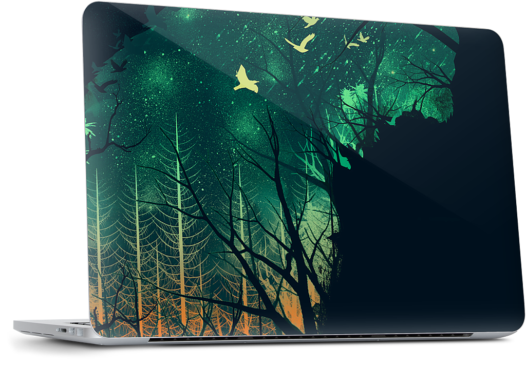 Space Tiger MacBook Skin